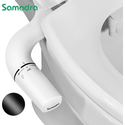 Samodra Toilet Bidet Sprayer Ultra-Slim bidet Toilet seat hygienic shower Dual nozzle Femine&Rear Wash Attachment For Bathroom