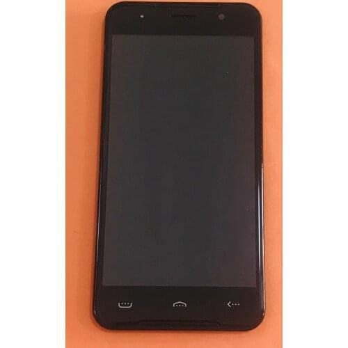 Old Original LCD Display +Digitizer Touch Screen+ Frame for Homtom HT37 Pro MTK6737 Quad Core 5.0" HD Free Shipping