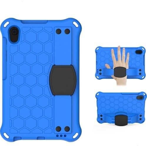 High Impact EVA Case with Hand Strap for Samsung Galaxy Tab A 8.0 2020 SM-T307/T307U/T307 Kids Protective Cover+Stylus