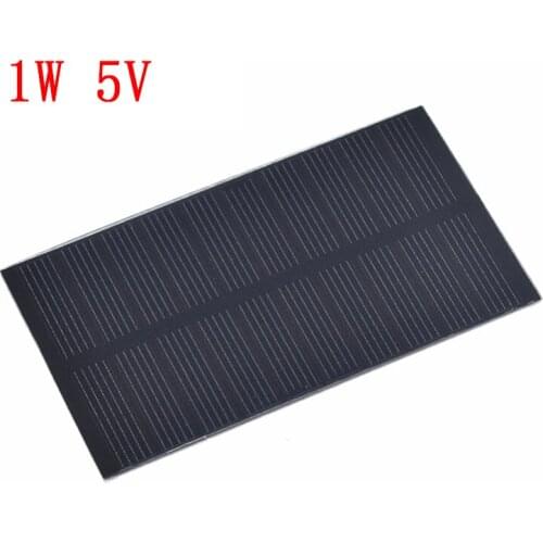Smart electronics Solar Panel 1W 5V electronic DIY Small Solar Panel for Cellular Phone Charger Home Light Toy etc Solar Cell