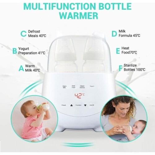 Milk Bottle Warmer Sterilizer Heater Intelligent Thermostat Baby Bottle Warmers 97BC