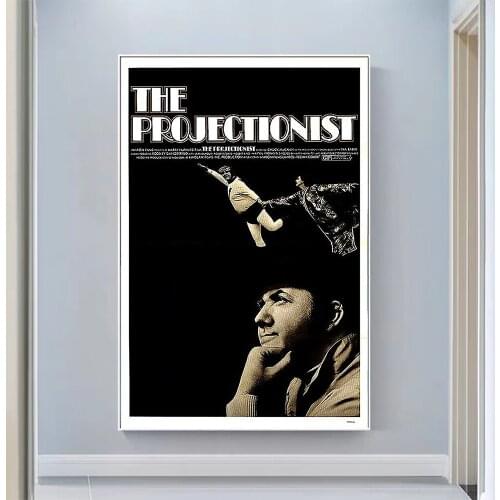 V0782 The Projectionist Vintage Classic Movie Wall Silk Cloth HD Poster Art Home Decoration Gift