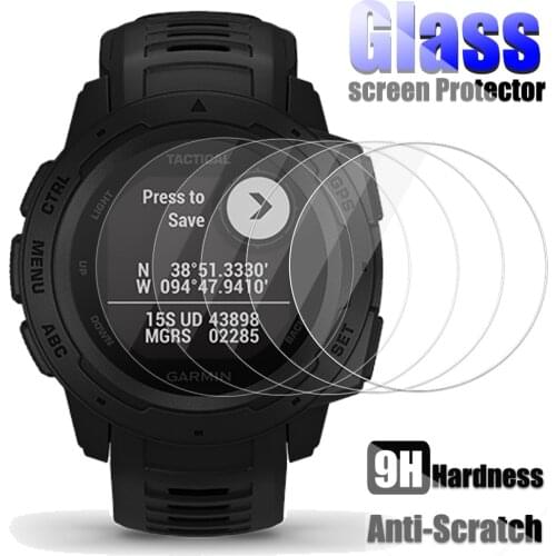 Tempered Glass For Garmin Swim 2 vivoactive 3 vivomove 3 3s HR Instinct Descent Mk1 Smart Watch Protective Screen Protector