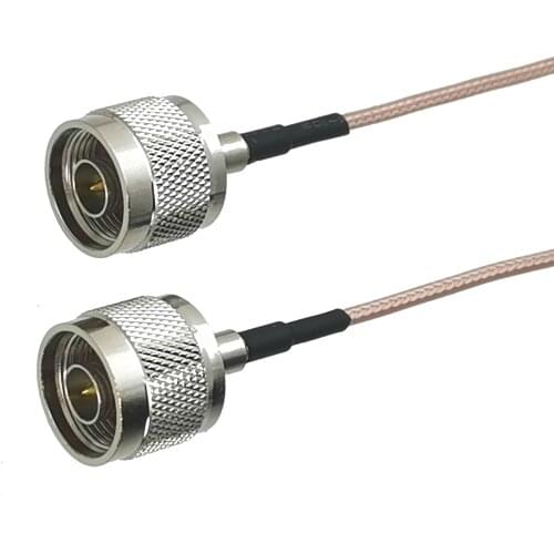 1Pcs RG316 N Male plug to N Male plug Connector RF Coaxial Jumper Pigtail Cable For Radio Antenna 4inch~10M