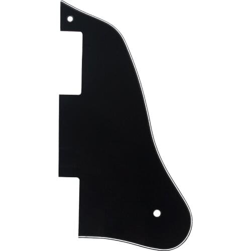 3-ply Plastic Pickguard Protector for ES-335 Guitar Accessory Black