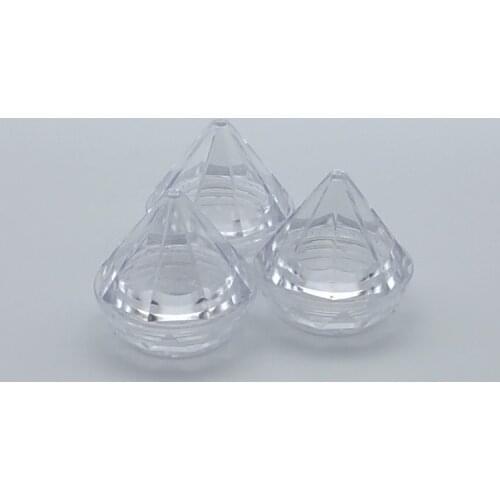 5g diamon Cosmetic Empty Jar Pot Eyeshadow Makeup Face Cream Container Bottle Acrylic for Creams Skin Care Products makeup tool