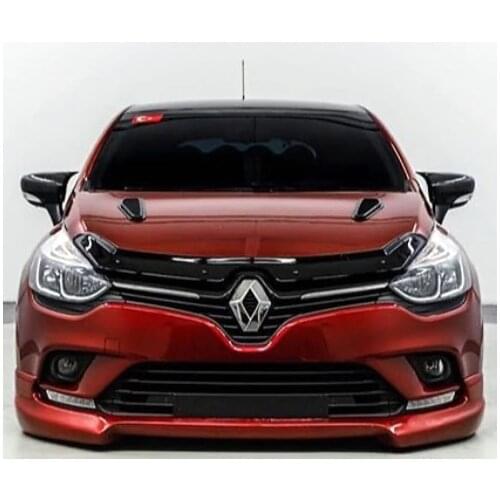 For Renault Clio 4 Batman Mirror Cover 2012 2013 2014 2015 2016 2017 2018 Piano Black 2 Pcs. Right-Left