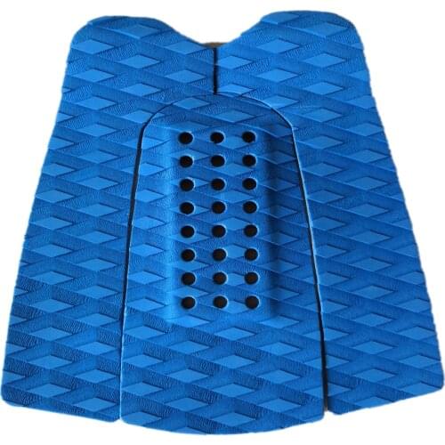 Colorful eva deck pad eva surfboard foot pads with 3M glue back