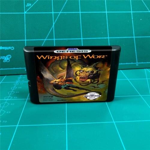 Wings Of Wor - 16 bit MD Games Cartridge For MegaDrive Genesis console