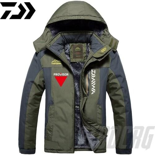 New Daiwa Fishing Jackets Sports Outdoor Fishing Clothing Keep Warm Fishing Jacket Breathable Sunscreen Fishing Jacket M-9XL