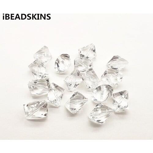 New arrival! 20X20mm 230pcs clear acrylic Irregular tip shape beads for Earrings accessories parts,hand Made Jewelry Earring DIY