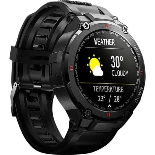 New K22 Smart Watch 1.28inch IPS Full Screen Bluetooth Call Heart Rate Blood Pressure Sport Health Bracelet for Android IOS