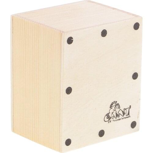 Durable Wooden Mini Cajon Sand Shaker Hand Drum Percussion Instruments