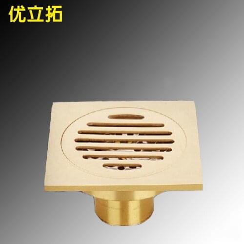 Direct supply of copper floor drain to the balcony bathroom kitchen dedicated deodorant cover pieces of insect filter to drain
