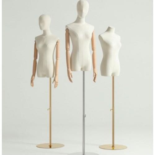 Facial Features Fabric Mannequin Dressmaking Model Fiberglass Customized