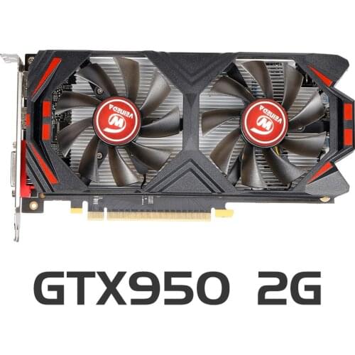 Veineda Graphics Cards GTX 750 2GB D5 GTX 750Ti 2GB 128Bit GDDR5 Video Card 750 Ti For nVIDIA Geforce games VGA DVI port