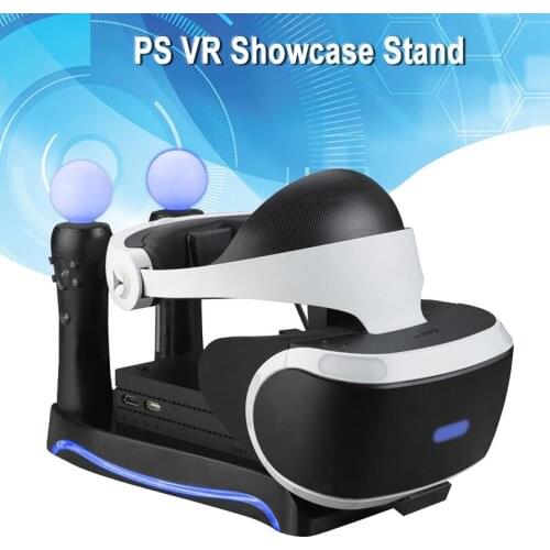 PS4 PS Move VR Charging Storage Stand PSVR Headset CUH-ZVR2 2th Bracket for PS VR Move Showcase