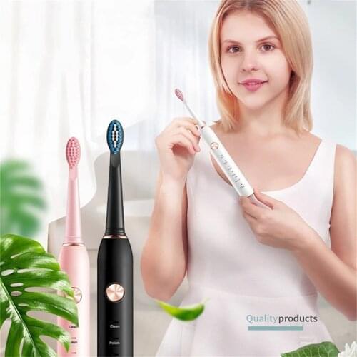 5 Smart Modes Sonic Electric Toothbrush Intelligent Timed Reminder Electric Tooth Brush USB Charging Acoustic Travel Toothbrush