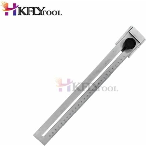 0-300mm Mark Scraper Tool Screw Cutting Marking Gauge Graduation 0.1mm For Woodworking Measuring Carbon Steel Gauging Tools