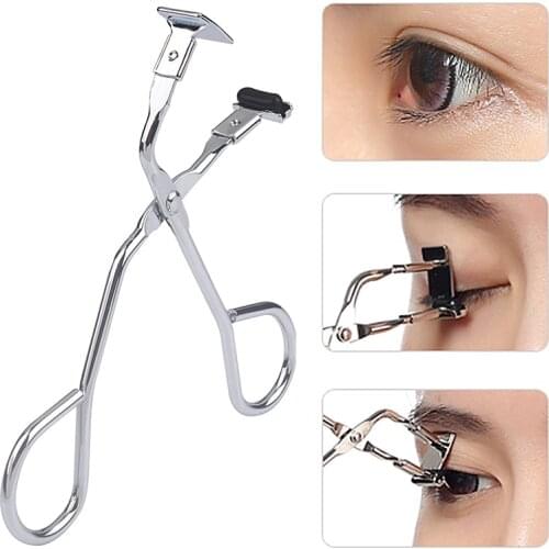1pcs Professional Eyelash Curler False Eyelashes Clip Tweezers Eye Lash Grips Curling Eyelash Curler Applicator Makeup Tool