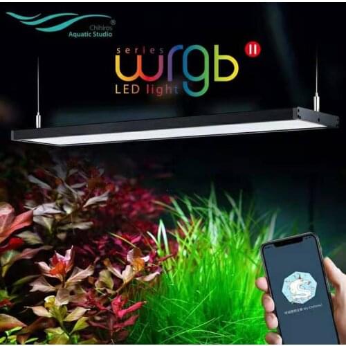2020 Chihiros WRGB II 2 LED Water Plant grow LED light APP bluetooth controller smart ADA style sunrise sunset aquarium