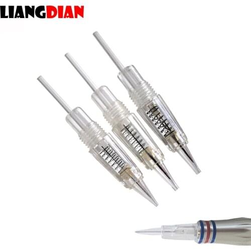 30pcs/lot Disposable 8mm Screw Tattoo Needles Cartridge 1P 3P 5P For Premium Charmant Permanent Eyebrow Lips Microblading Makeup