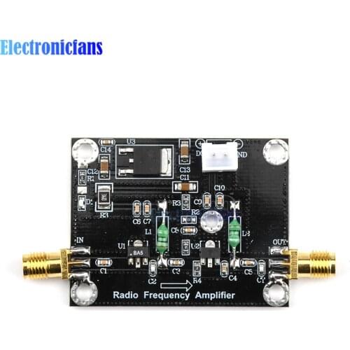 DC 12V-15V 1M-1000MHz 2W Power Amplifier HF FM VHF UHF FM Transmission Broadband RF Power Radio Frequency Amplifier Module