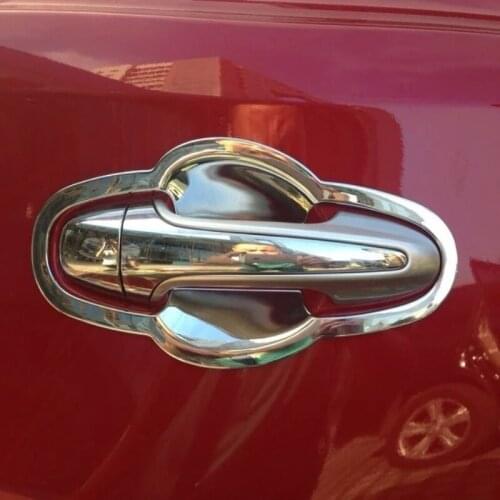 For Toyota RAV4 2014 2015 2016 2017 2018 Exterior Door Handle Bowl Trim Cover ABS Chrome Car Styling Auto Accessorie