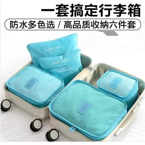 Travel Bag Organizer Set Luggage Bags Organizers Cute Packing Cubes Packing Cubes Set Of 6