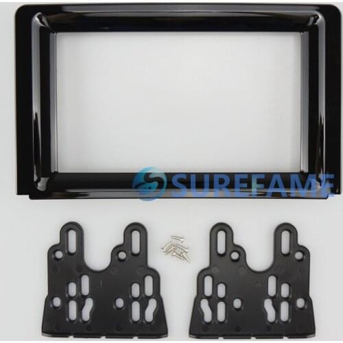 Double Din Car Facia for HONDA CITY 2020 Radio DVD Stereo Panel Dash Kit Install Trim Fascia Plate Console Bezel Adapter Cover