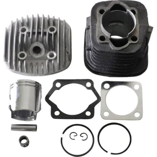 Cylinder Head&Cylinder&Piston For 66/80cc 2 Stroke Engine Motorized Bicycle