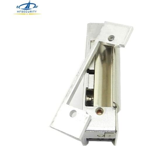 HFSECURITY 250KG Pressure Electric Strike Power On Lock Strikes DC12V Wide Mouth Wooden Metal Door Strike
