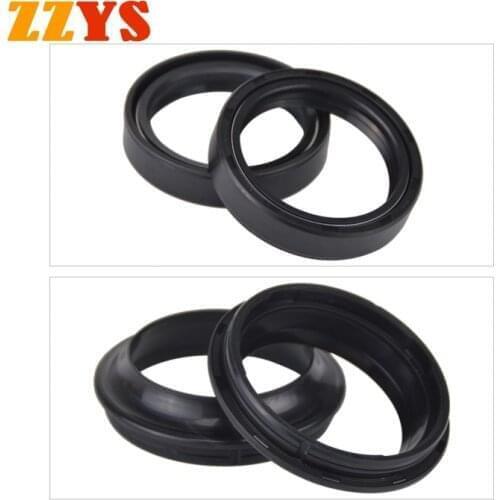Motorcycle 38 50 11 Front Fork Damper Oil Seal Dust Seals For YAMAHA FZR400 FZR600 FZR600R XJ600N XJ600S XT550 YZ250 YZ125 YZ465