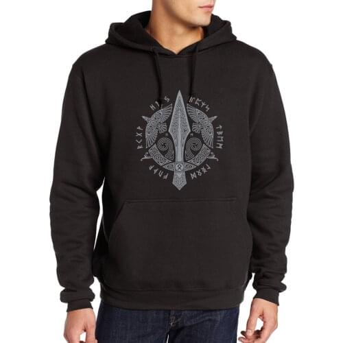 Vikings Odin mans tracksuit 2019 sweatshirt Men long Sleeve harajuku Clothes Odin Viking hooded hoodies casual fleece pullovers