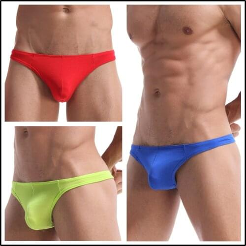 Sexy Mens Thongs G Strings U Convex Pouch Men Underwear Solid Comfortable Tangas Hombre Ropa Interior Gay Sex Mens Jockstrap