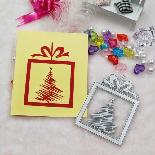 Christmas metal cutting mold gift scrapbook 2019 new DIY scrapbook album greeting card decoration embossing DIY paper card