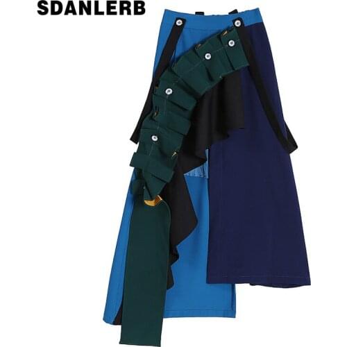 Женские осенние юбки SDANLERB China At AliExpress