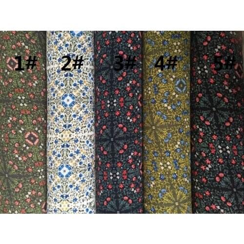 145cm width Paris pearl Chiffon fabric flowers pattern for skirt suit-dress CH-D069