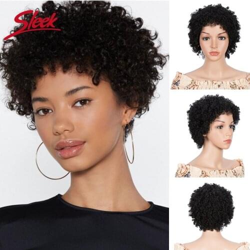 Sleek Synthetic Wigs