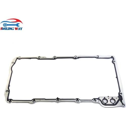 SMILING WAY# Engine Oil Pan Gasket For Buick Cadillac Chevrolet GMC Hummer Isuzu Pontiac Saab OE# 12612350 , 12558760