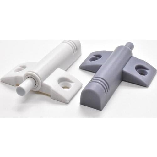 High Quality Gray White Kitchen Cabinet Door Stop Drawer Soft Quiet Close Closer Damper Buffers With Screws