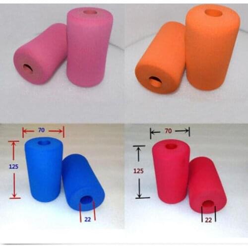 2PCS Handle Grips Pipe Sponge Foam Rubber Tube Wrap for Fitness Equipment