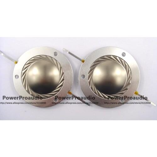2pcs High Quality 34.4mm/34.5mm Replacement Voice coil 8 Ohm Flat Wire Repair Kit