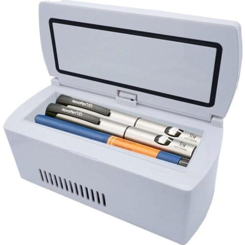 Insulin car refrigerator medicine cold box carry-on portable mini small refrigeration intelligent constant temperature charging