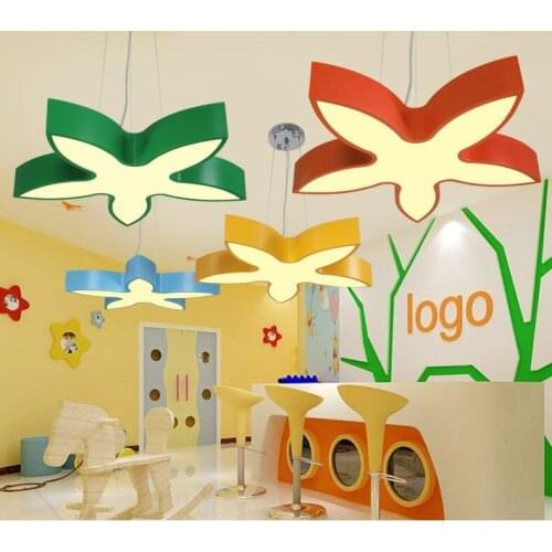 Children lamp Color cartoon childrens room lamp LED warm bedroom lamp nursery room baby room childrens toy shop Chandelier ET81