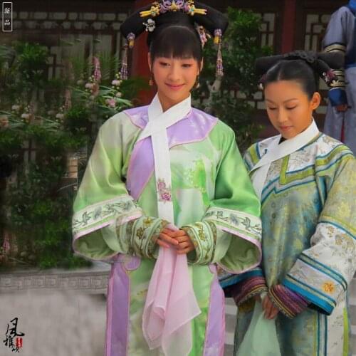 An LingRong AnPing Princess Costume TV Play Legend of Zhenhuan Qing Dynasty Royal Princess Costume Qifu Embroidery Hanfu