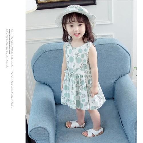 Summer Dress Baby Girl Princess Dress New Kid Girls Dress Sweet Casual Children Party Suits Flower Costume Children Clothing