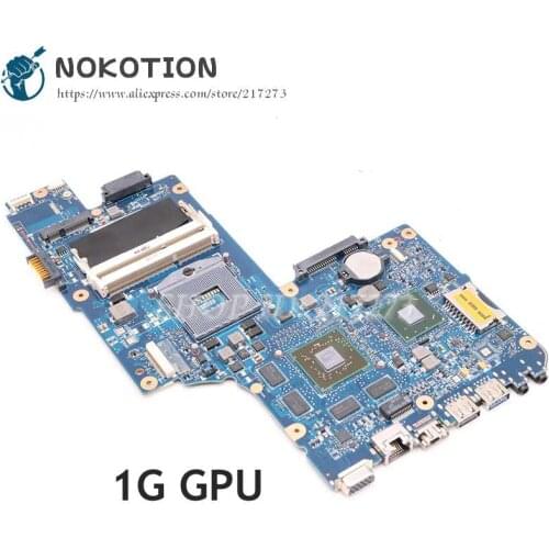 NOKOTION New H000050770 Laptop Motherboard For Toshiba Satellite L850 C850 Main Board HM76 DDR3 HD7670M graphics