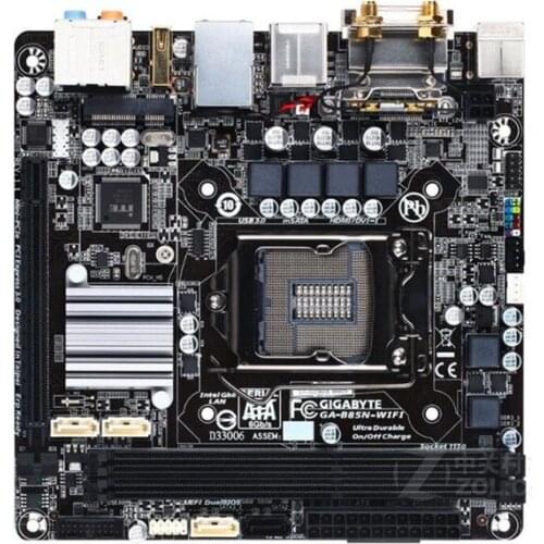 MINI-ITX 17*17 HTPC For Gigabyte GA-B85N-WIFI Original Used Motherboard B85N-WIFI B85 Socket LGA 1150 DDR3 USB3.0 SATA3.0