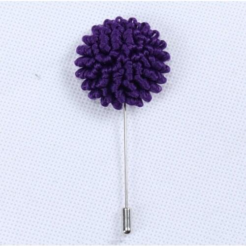 New Flower Designer Brooches Pins High Quality Rose Collar Pin Men Suits Shirts Corsage Handmade Fabric Brooches